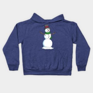 Snowman Kids Hoodie